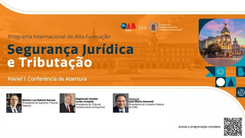 Painel 01 - CONFERÊNCIA DE ABERTURA